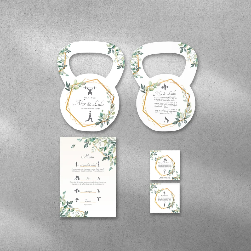 Photographie Graphisme - Mock up alex et lulu mariage 2